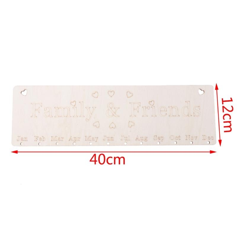 Wooden Calendar Birthday Remin - Magnetic Whiteboard Calendar review and price