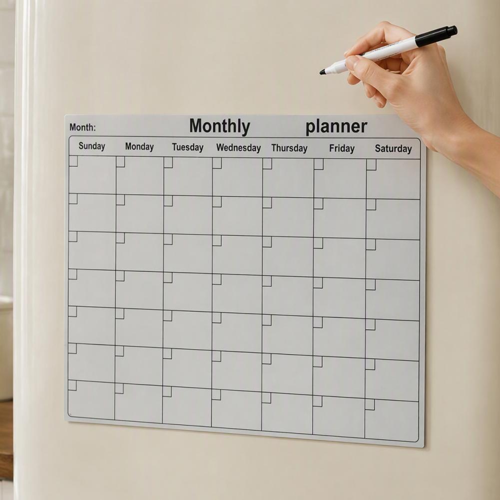 Dry Erase Magnetic Calendar Fo - Magnetic Whiteboard Calendar review and price