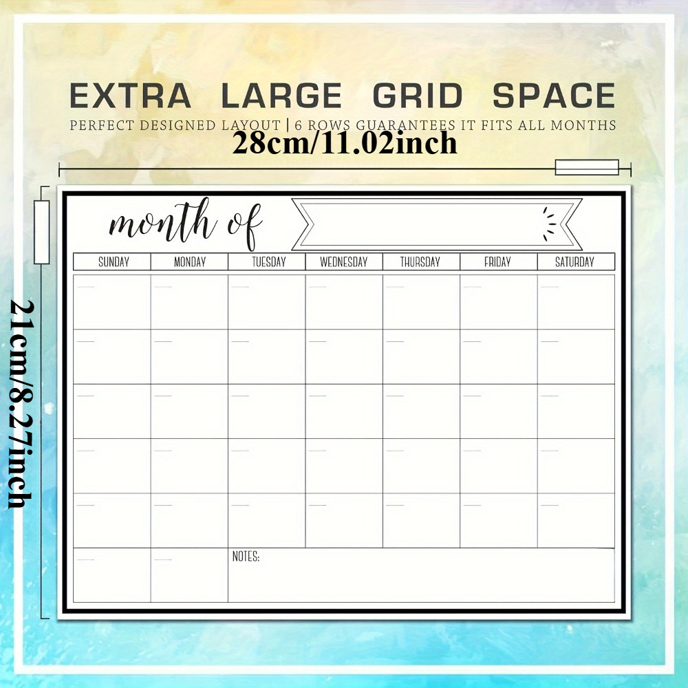 1Pc Magnetic Dry Erase Calenda - Magnetic Whiteboard Calendar review and price