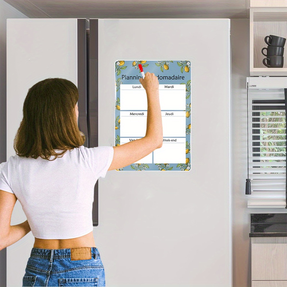 Weekly Magnetic Calendar 16.54 - Magnetic Whiteboard Calendar review and price