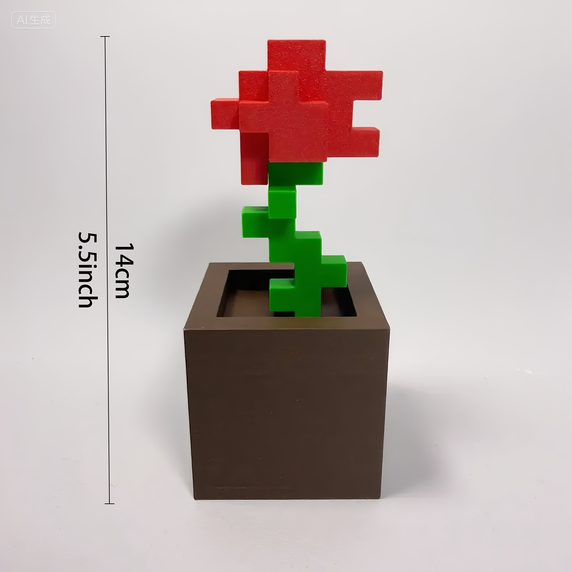 1 Piece Pixel Rose Flower Orna - Office Furniture Rental review and price
