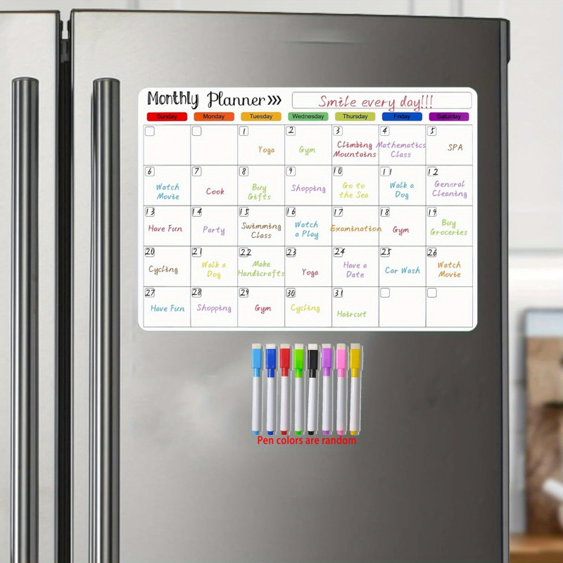 Large Size Magnetic Dry Erase  - Magnetic Whiteboard Calendar review and price