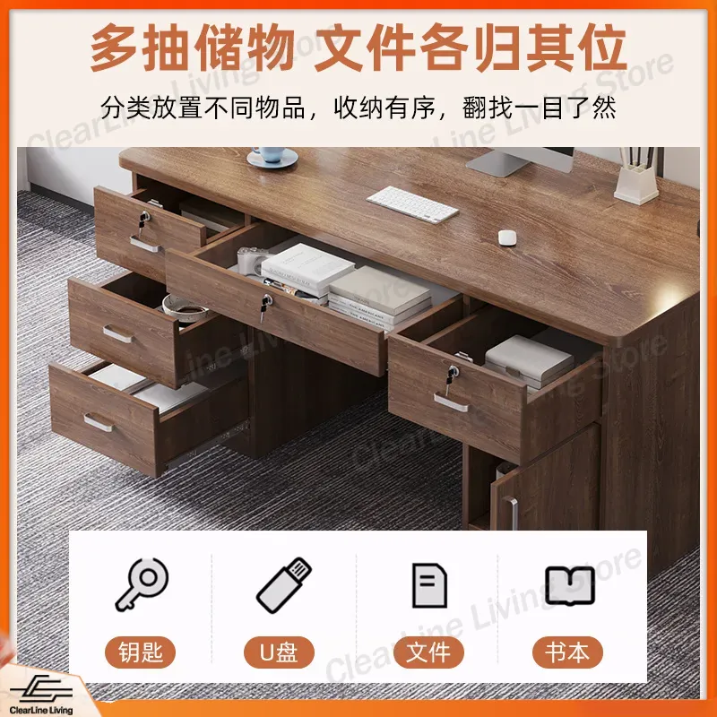 Solid Wood Desk Student Study  - Office Furniture Rental review and price