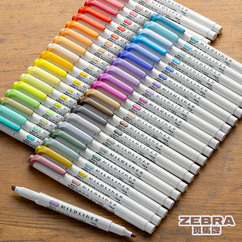 Japan ZEBRA Mildliner Highligh - Zebra Pen Mildliner review and price